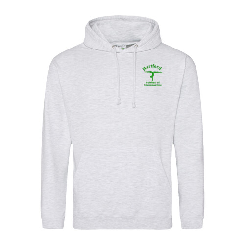 Hartford School Of Gymnastics Hoodie - Adult (Grey) Thumbnail