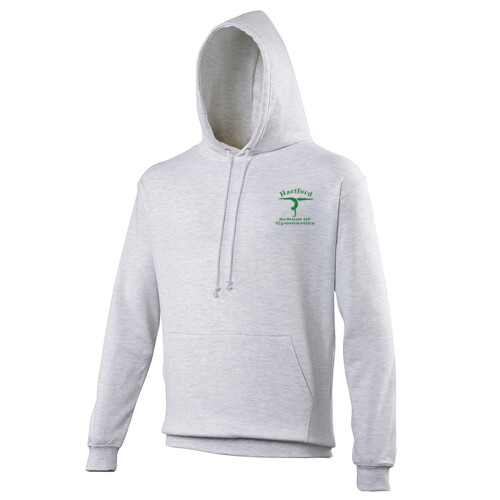 Hartford School Of Gymnastics Hoodie - Junior (Grey) Thumbnail