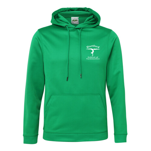 Hartford School Of Gymnastics Hoodie - Junior (Green) Thumbnail